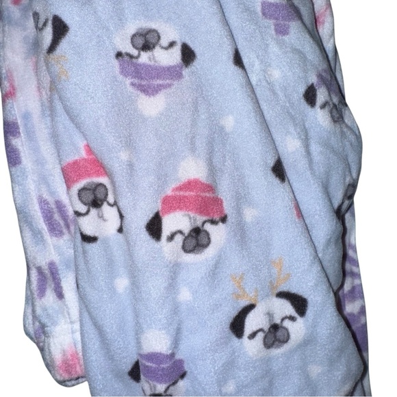 NWT CUDDL DUDS 2 Pack Girls Pajama Pants Bottoms Dog Tie-Dye Print Size XL 14/16 - Picture 5 of 8